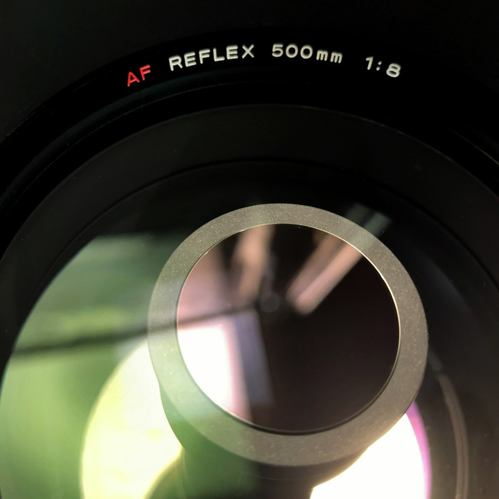 めがっさピンぼけ : MINOLTA AF REFLEX 500mm f8